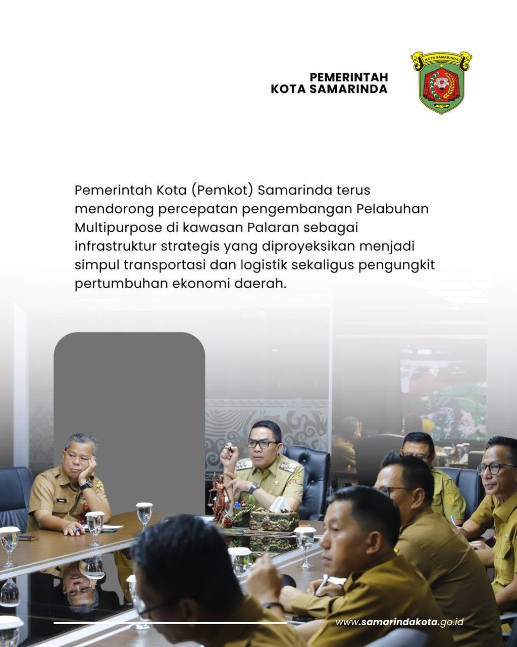 Pemkot Samarinda Bahas Akses Jalan Pelabuhan Multipurpose Palaran, Wali Kota Dorong Kajian Komprehensif
