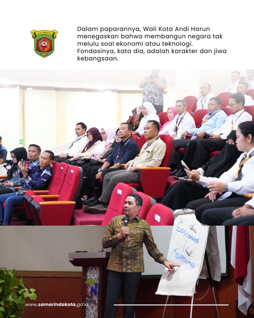 Wali Kota Andi Harun: ASN Harus Berjiwa Pancasila, Bukan Sekadar Bekerja Rutin