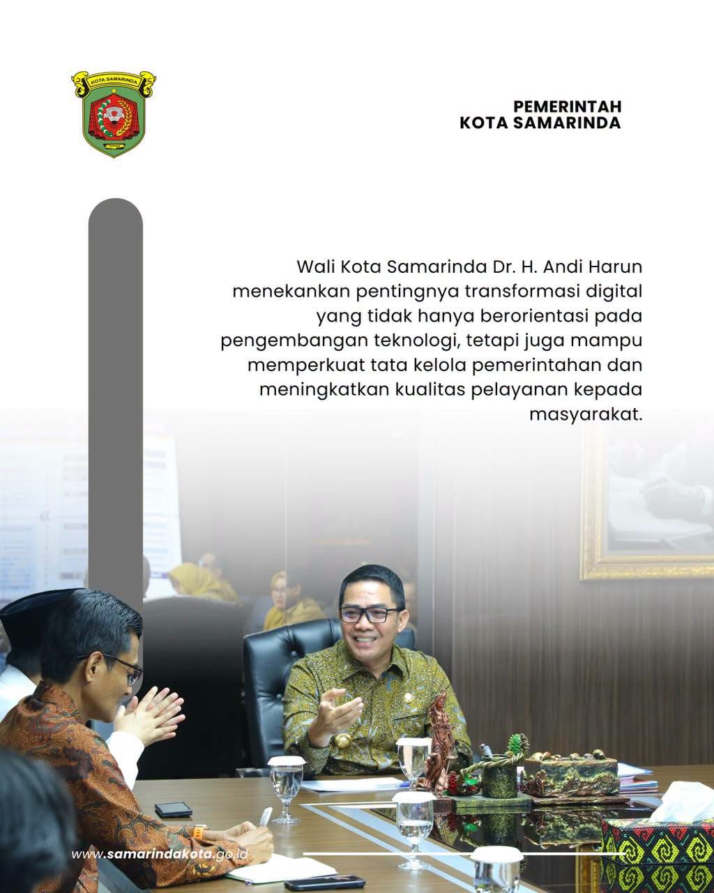 Andi Harun: Transformasi Digital Harus Perkuat Pelayanan dan Tata Kelola Pemerintahan