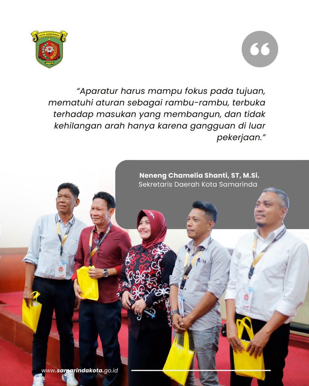 Sekda Neneng Jadi Pembicara di PKP: Kreativitas Birokrasi Harus Berujung pada Integritas dan Bebas Korupsi