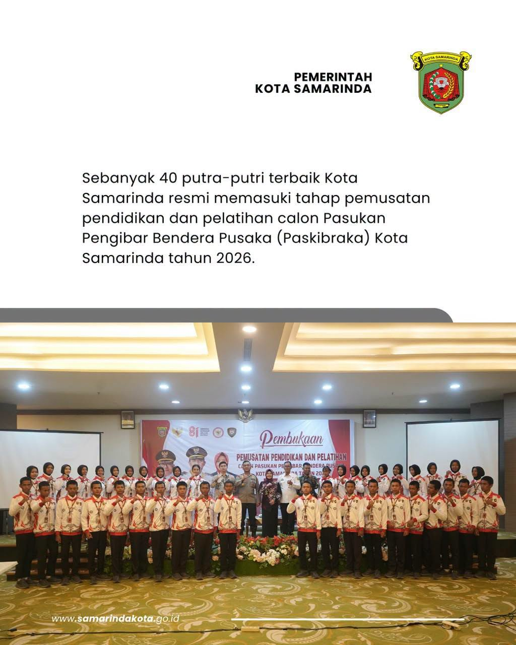 Sekda Neneng: Paskibraka Bukan Sekadar Baris-Berbaris