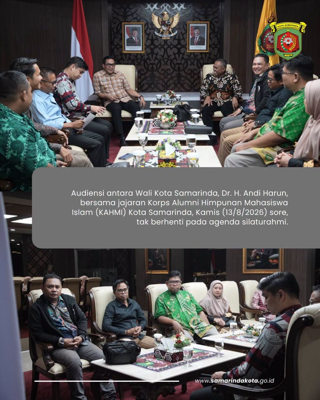 Andi Harun Buka Ruang Gagasan, KAHMI Siap Berkontribusi untuk Samarinda