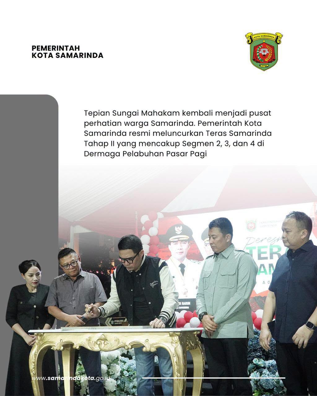 Bukan Sekadar Teras, Andi Harun Titipkan Wajah Baru Samarinda kepada Warganya