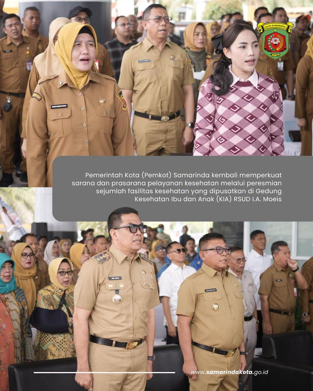 Resmikan KIA, Cath Lab dan Empat Puskesmas, Andi Harun Tekankan Mutu Pelayanan Kesehatan