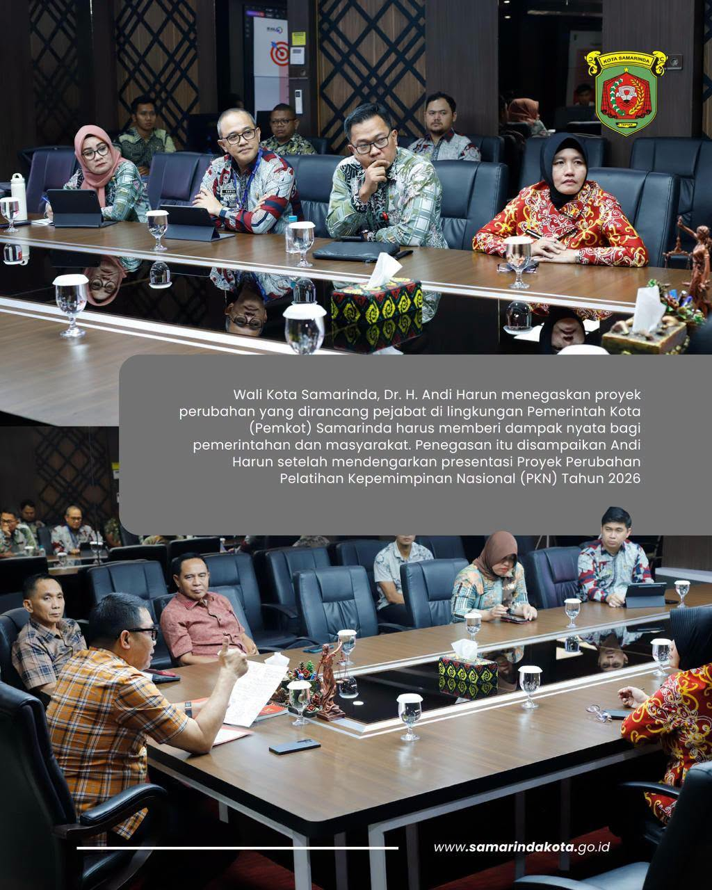 Wali Kota Andi Harun: Proyek Perubahan Harus Berdampak