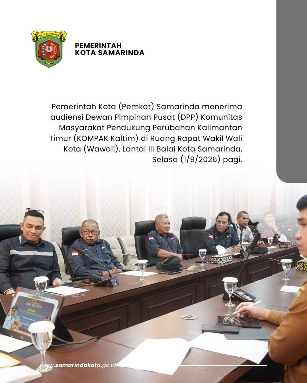 Saefuddin Zuhri: Perubahan Samarinda Adalah Kerja Bersama