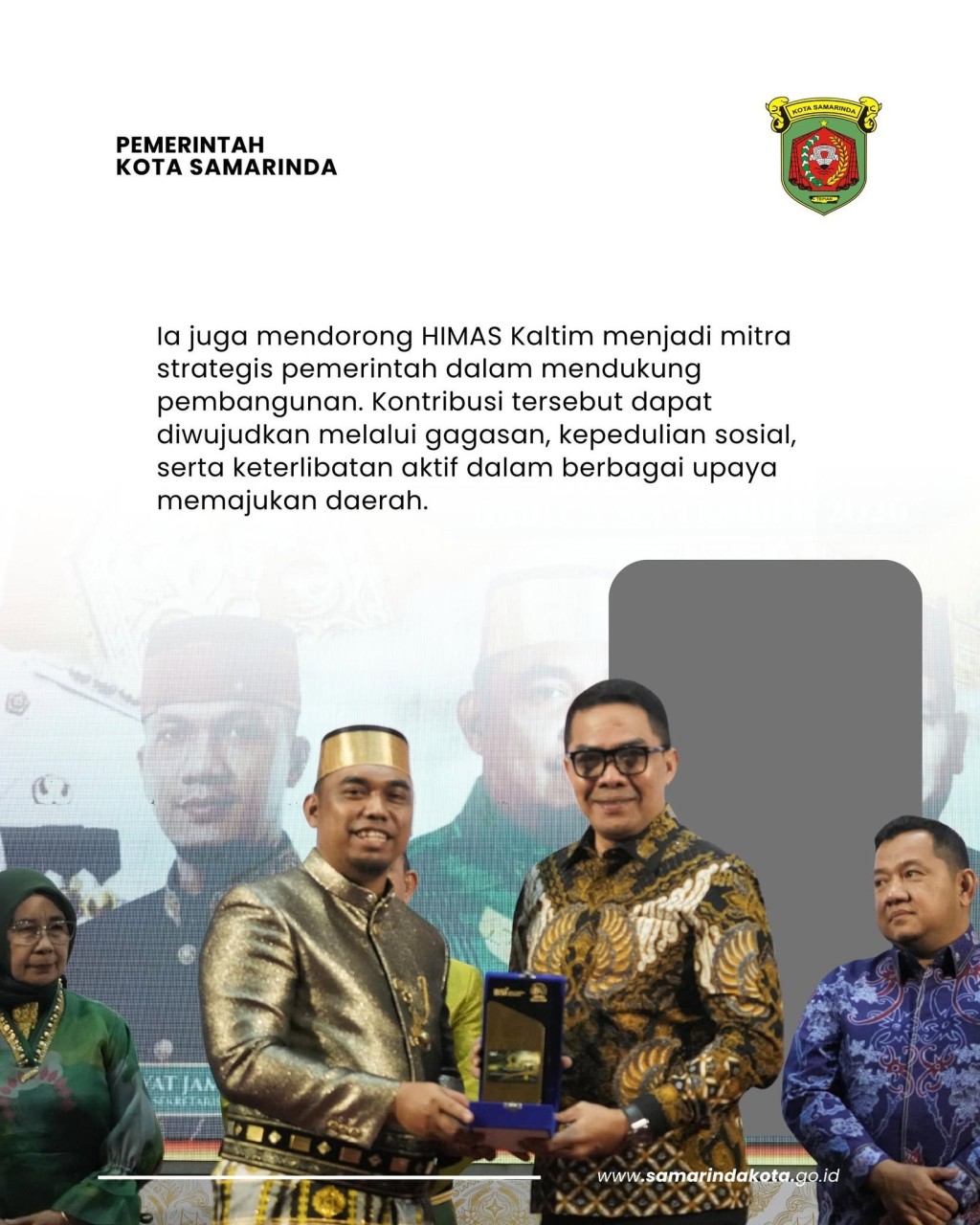 Hadiri Pelantikan DPW HIMAS Kaltim, Andi Harun Dorong Jadi Mitra Strategis