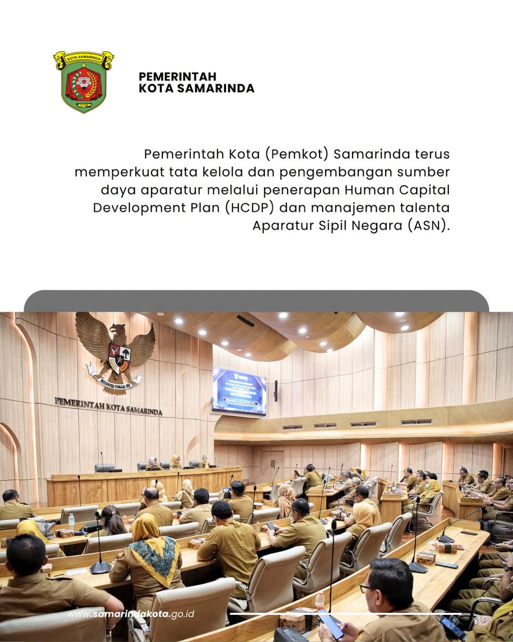 BKPSDM Samarinda Perkuat HCDP dan Manajemen Talenta ASN