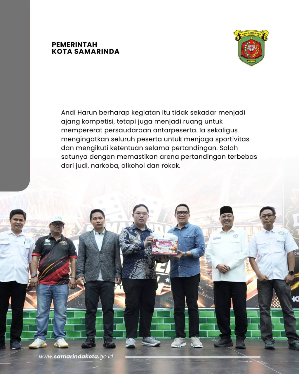 Andi Harun: Domino Bukan Sekadar Menang, Persaudaraan yang Harus Dibawa Pulang