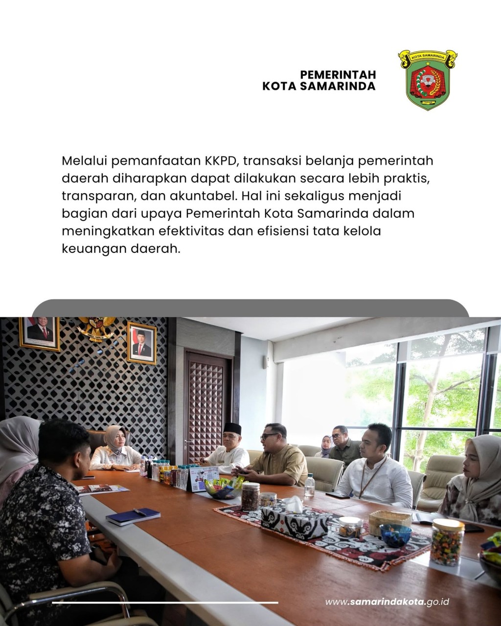 Bankaltimtara Serahkan KKPD, Sekda Samarinda Tekankan Penggunaan Selektif