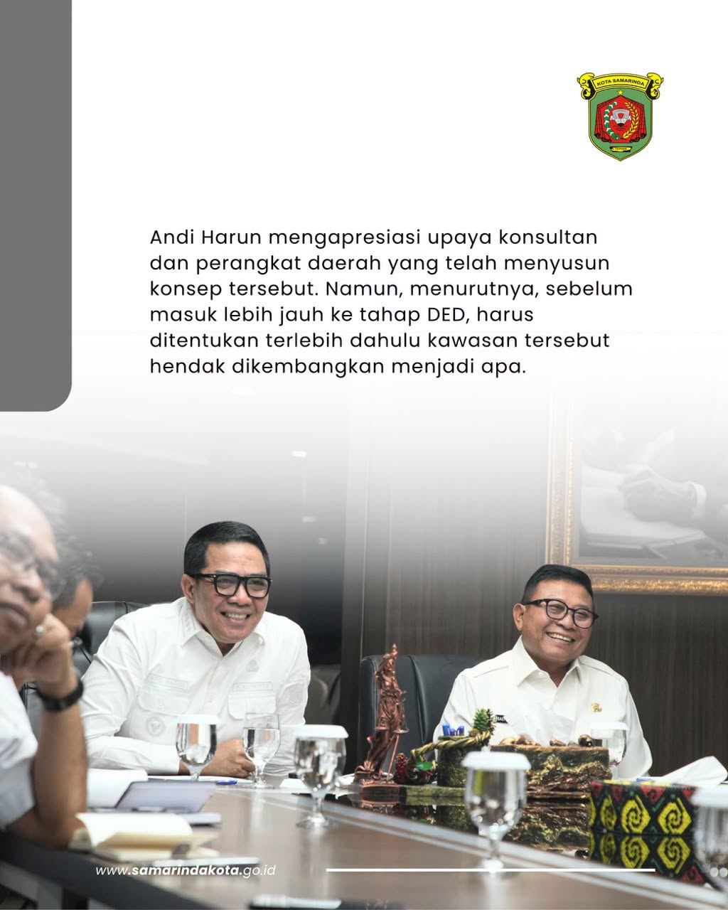 Konsep Dermaga Harapan Baru Dikoreksi, Andi Harun Dorong Kawasan Terpadu Transportasi dan Perikanan