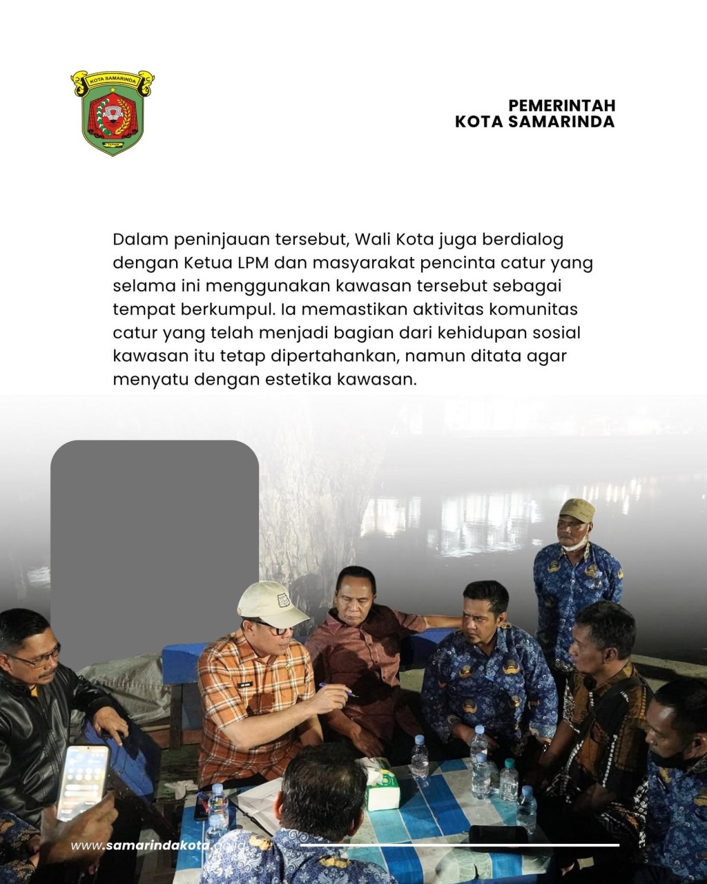 Wali Kota Samarinda Tinjau Karang Mumus, Siapkan Penataan Kawasan Tarmidzi hingga Sungai Dama