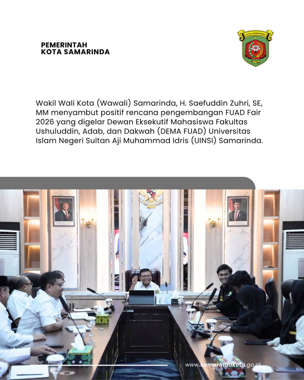 Wawali Saefuddin: Gerakan Mahasiswa Harus Beriringan dengan Ilmu