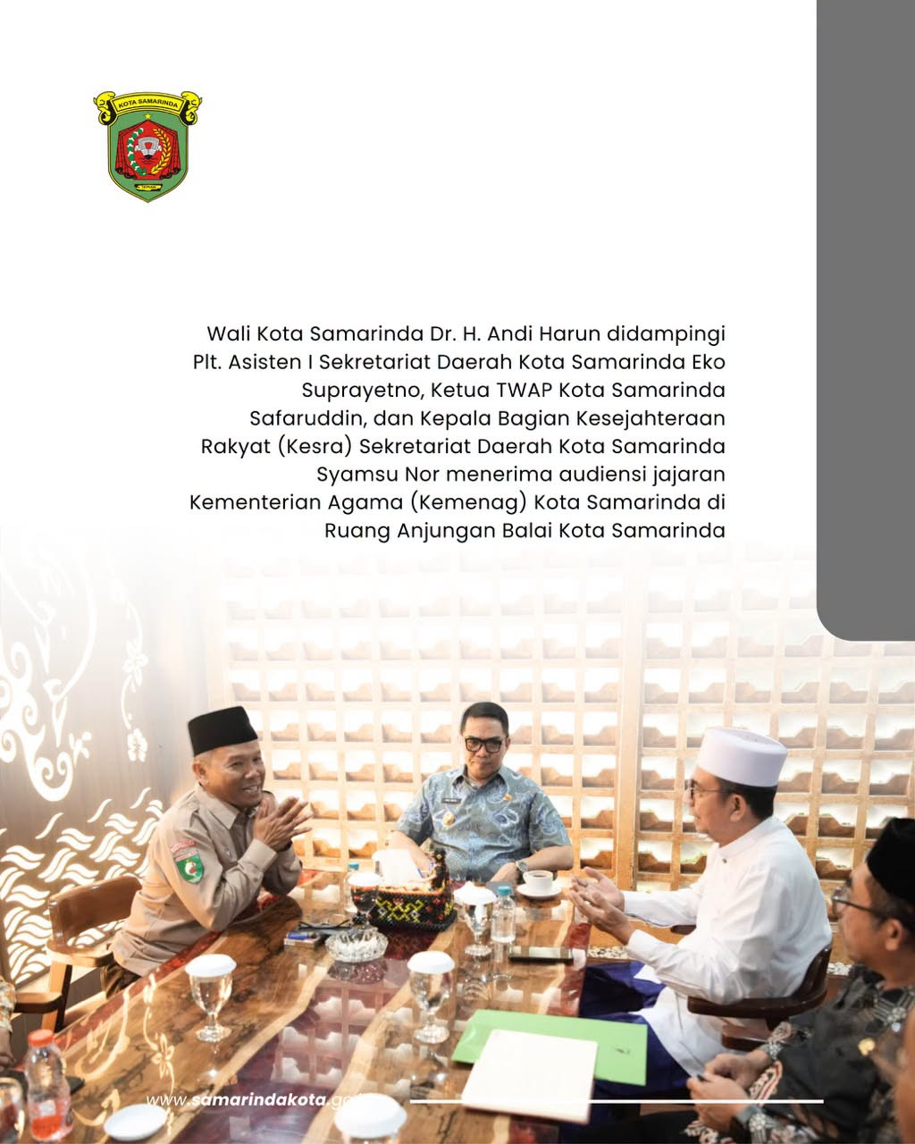 Andi Harun Siap Jadi Irup Hari Santri 2026, Dorong Persiapan Kafilah MTQ Samarinda Lebih Matang