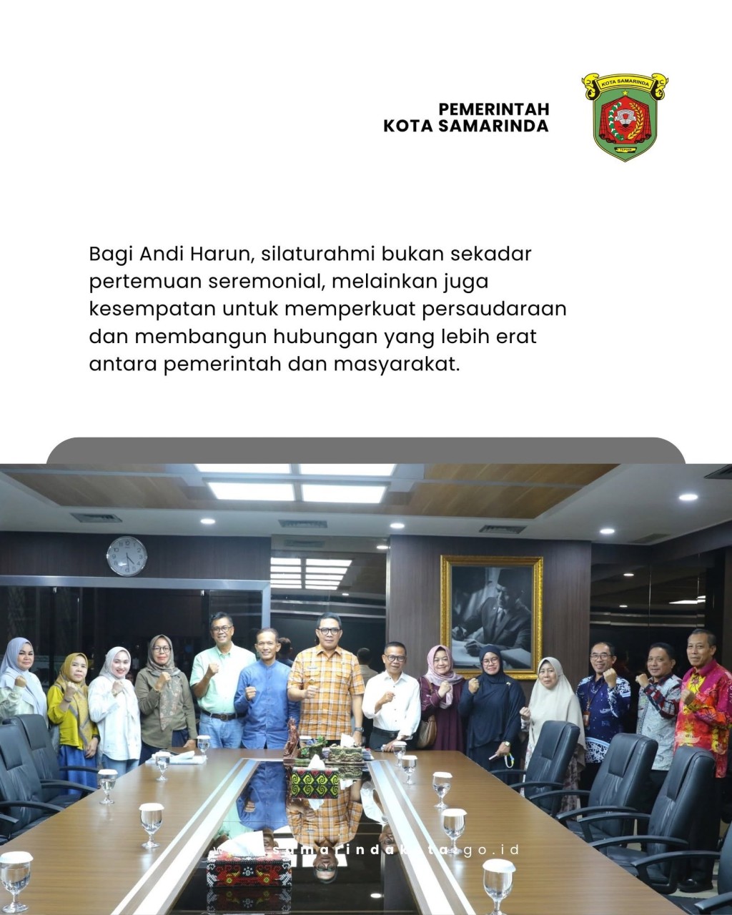 Sibuk Memimpin, Wali Kota Andi Harun Tetap Terbuka