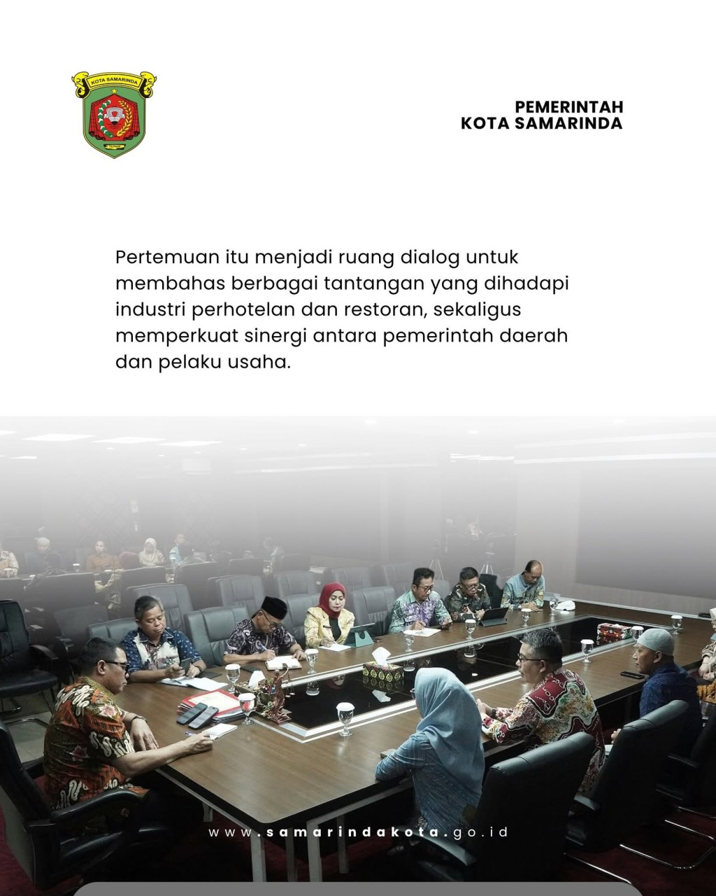 Wali Kota Andi Harun Perkuat Sinergi dengan PHRI untuk Penataan Hotel dan Homestay
