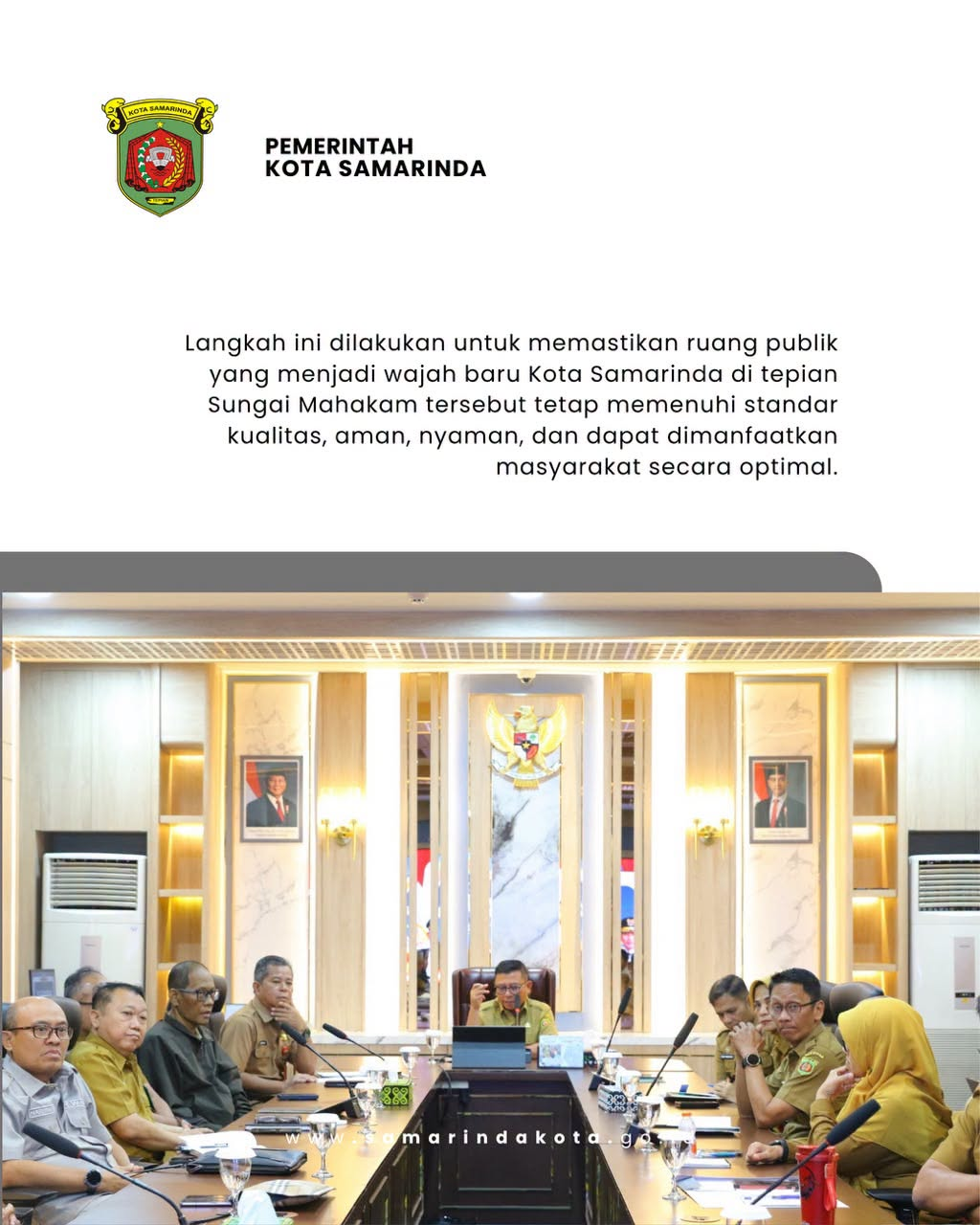 Komitmen Kuat Pemkot Samarinda: Evaluasi Berkelanjutan Pastikan Kualitas Teras Samarinda Tahap II